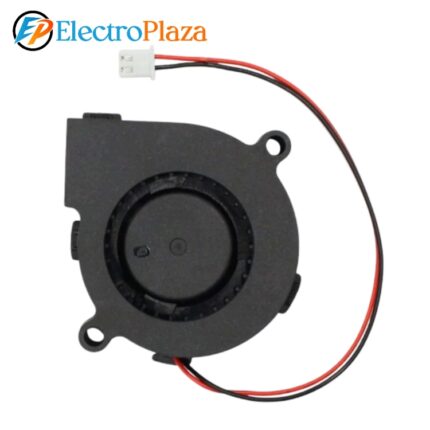 DC 12V 5015 Hydraulic centrifugal fan with XH2.54-2P 20cm cable