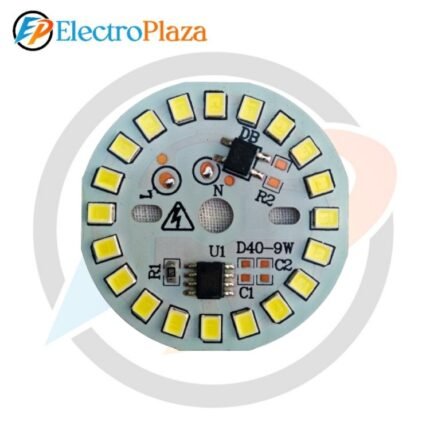 9 Watt DOB (Driver on Board) Bulb MCPCB, White - Pack of 10 Pcs.